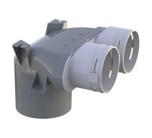 Пленум потолочный Vents Flexivent 0810125/90х2