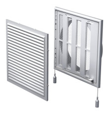 Регулируемая решетка Вентс МВ 250/200 ВРс с фланцем 200 мм