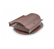 Аератор точковий для змонтованої покрівлі коричневий