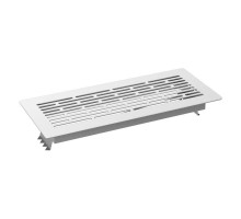Решітка підлогова Vents FlexiVent 300х100 сталева біла