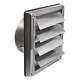 Вентиляційна решітка Вентс МВМ 125 ВЖ Н зі сталі
