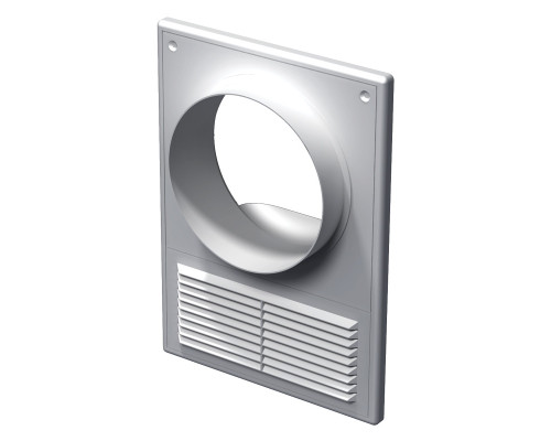 Решетка вентиляционная с фланцем Вентс МВ 100 КВс