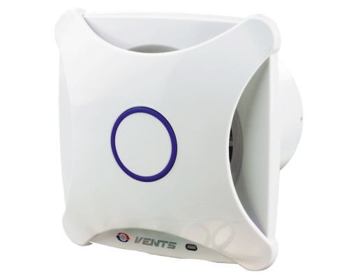 Вытяжной вентилятор Вентс 100 ХВТН Б с датчиком влажности и выключателем