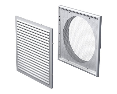Накладная решетка Вентс МВ 250/200 Вс с фланцем 200 мм