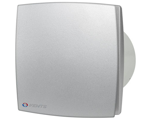 Вентилятор вытяжной Вентс 125 ЛДА алюминий матовый