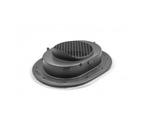 Аератор даховий точковий для змонтованої покрівлі графітовий