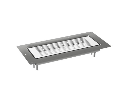 Решітка підлогова 300х100 металева Vents FlexiVent