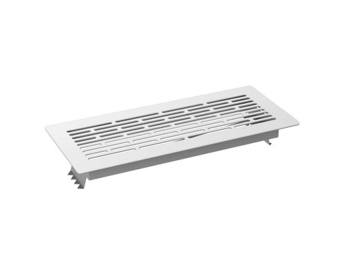 Решітка підлогова Vents FlexiVent 300х100 сталева біла