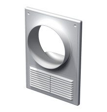 Решетка вентиляционная с фланцем Вентс МВ 120 КВс