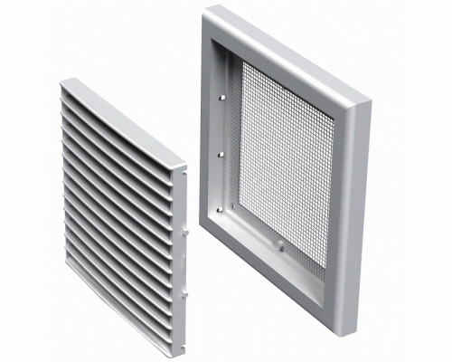 Вентс МВ 121 с припливно-витяжна решітка