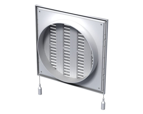 Регулируемая решетка Вентс МВ 250/150 ВРс с фланцем 150 мм