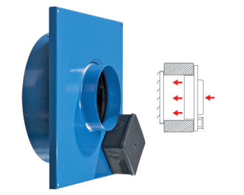 Круглый канальный вентилятор Вентс ВЦ 250