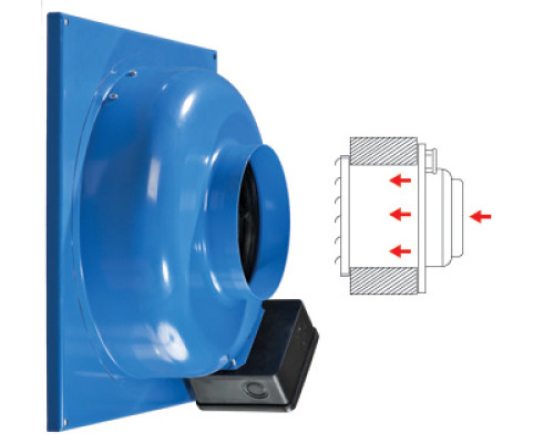 Круглий канальний вентилятор Вентс ВЦC 315