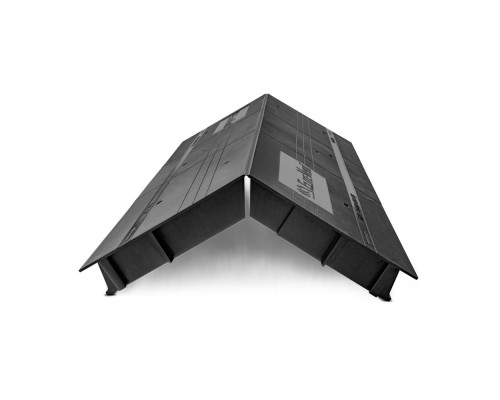 Аератор коньковий для бітумної черепиці чорний