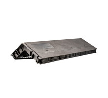 Аератор коньковий для бітумної черепиці чорний