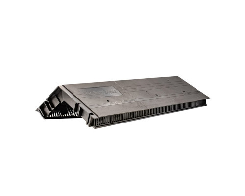 Аератор коньковий для бітумної черепиці чорний