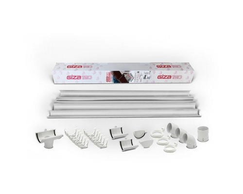 Комплект білий 120мм L=4m GIZA