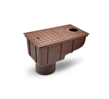 Дощоприймач 50-110 мм коричневий