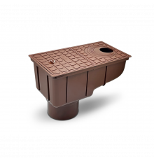 Дощоприймач 50-110 мм коричневий