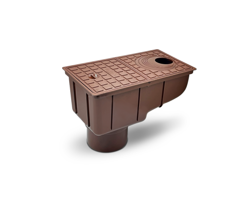 Дощоприймач 50-110 мм коричневий