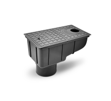 Дощоприймач 50-110 мм графітовий