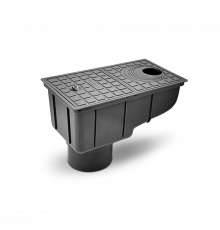 Дощоприймач 50-110 мм графітовий