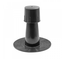 Аератор для плоского даху, чорний