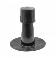 Аератор для плоского даху, чорний