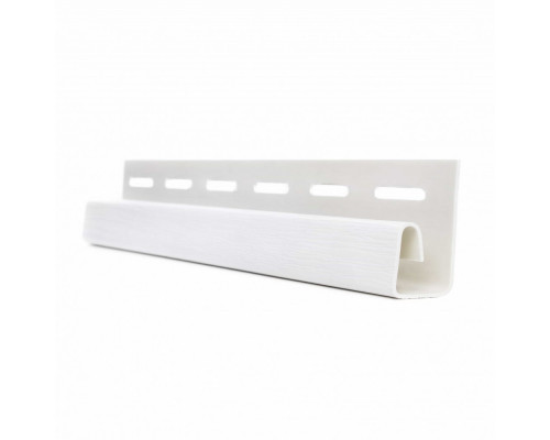 J-профіль L-3000 мм білий