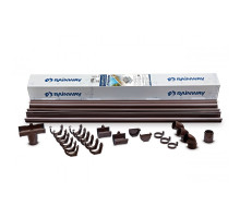 Комплект коричневий 90мм L=6m RAINWAY