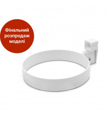 Кронштейн труби 100 мм (RAINWAY 130) білий