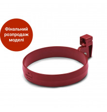 Кронштейн труби 100 мм (RAINWAY 130) червоний