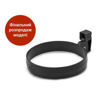 Кронштейн труби 100 мм (RAINWAY 130) графітовий