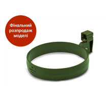 Кронштейн труби 100 мм (RAINWAY 130) зелений