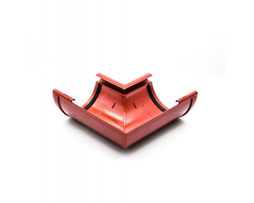 Кут ринви внутрішній 90° червоний 120мм GIZA