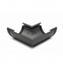 Кут ринви внутрішній 90° антрацитовий 120мм GIZA