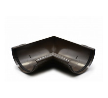 Кут ринви внутрішній 90° темно-коричневий 120мм GIZA