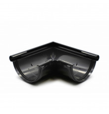 Кут довільний зовнішній 110-170° антрацит 120мм GIZA (під замовлення) не регульований