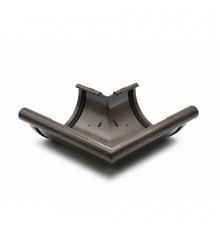 Кут ринви зовнішній 90° темно-коричневий 120мм GIZA