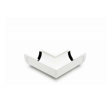 Кут ринви внутрішній 90° (RAINWAY 90) білий