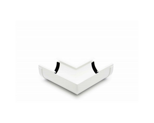 Кут ринви внутрішній 90° (RAINWAY 90) білий