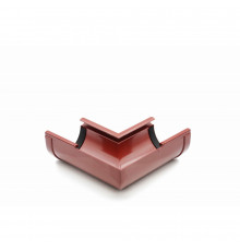 Кут ринви внутрішній 90° (RAINWAY 90) червоний