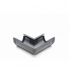 Кут ринви внутрішній 90° (RAINWAY 90) графітовий