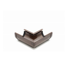 Кут ринви внутрішній 90 ° (RAINWAY 90) коричневий