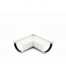 Кут ринви зовнішній 90° (RAINWAY 90) білий