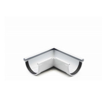 Кут ринви зовнішній 90° (RAINWAY 90) сірий