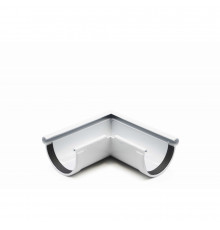 Кут ринви зовнішній 90° (RAINWAY 90) сірий