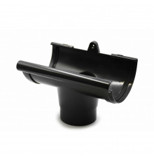 Лійка ринви антрацитова 120мм GIZA