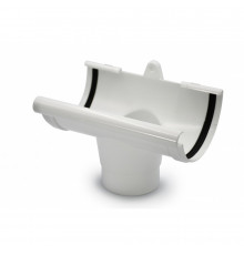 Лійка ринви біла 120мм GIZA