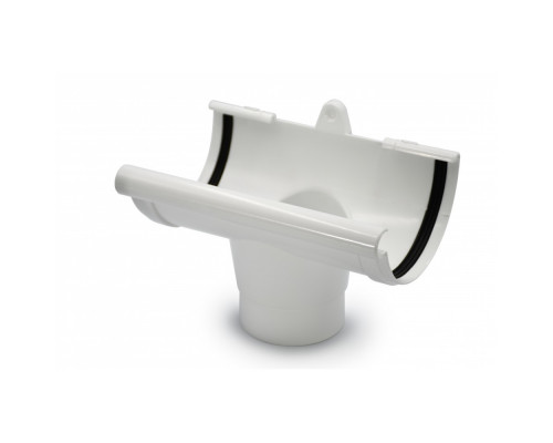 Лійка ринви біла 120мм GIZA